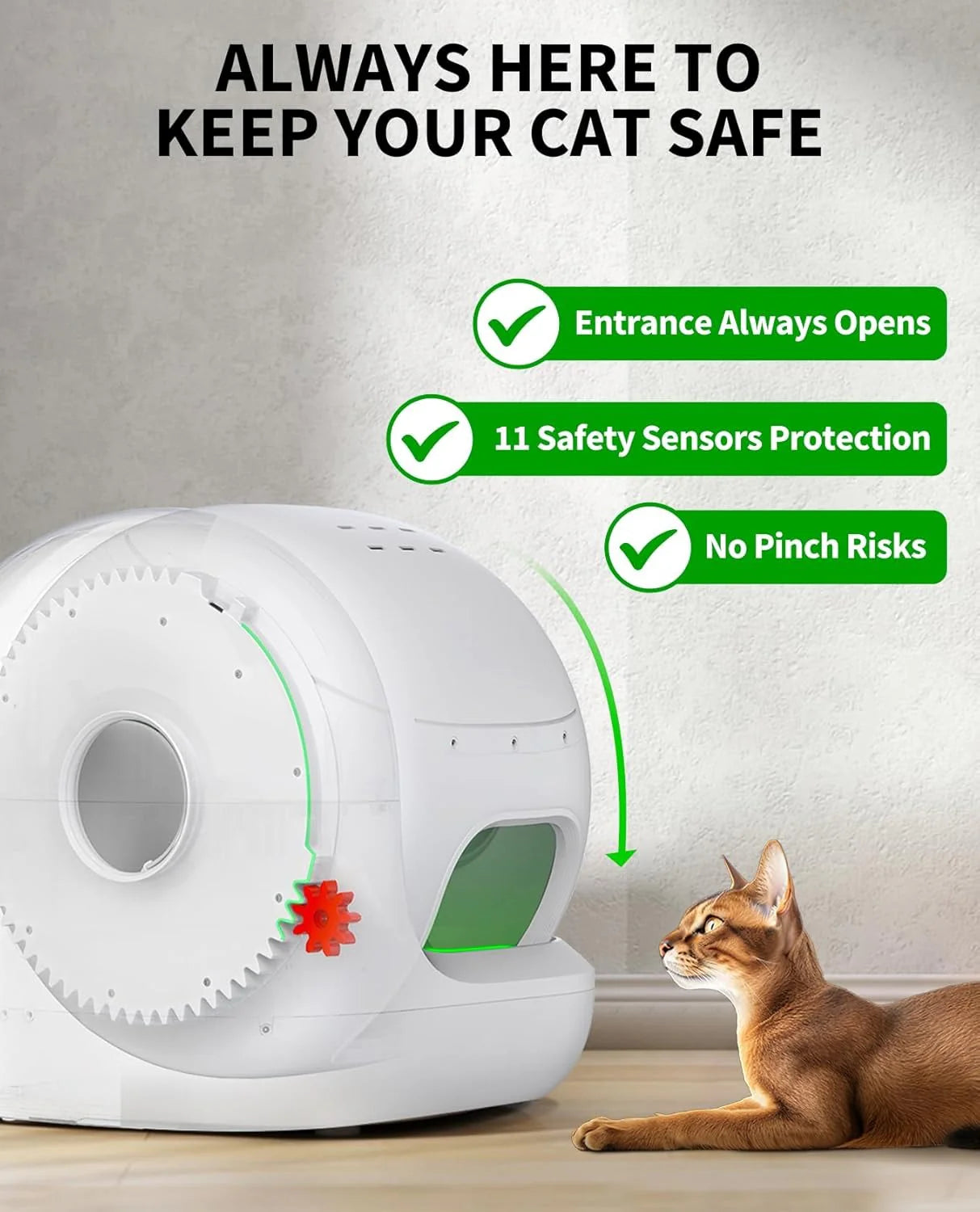 PETKIT PuraMax 2 Caja de arena automática autolimpiante