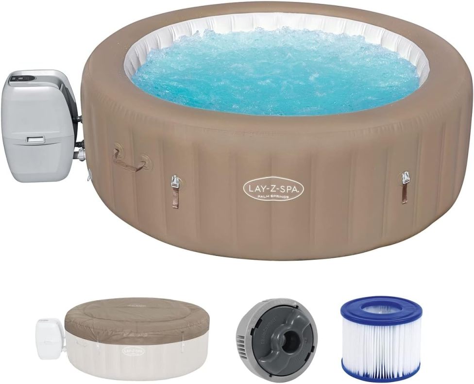 Spa Hinchable Redondo BESTWAY Lay-Z-Spa® Miami Airjet™ 2-4 Personas