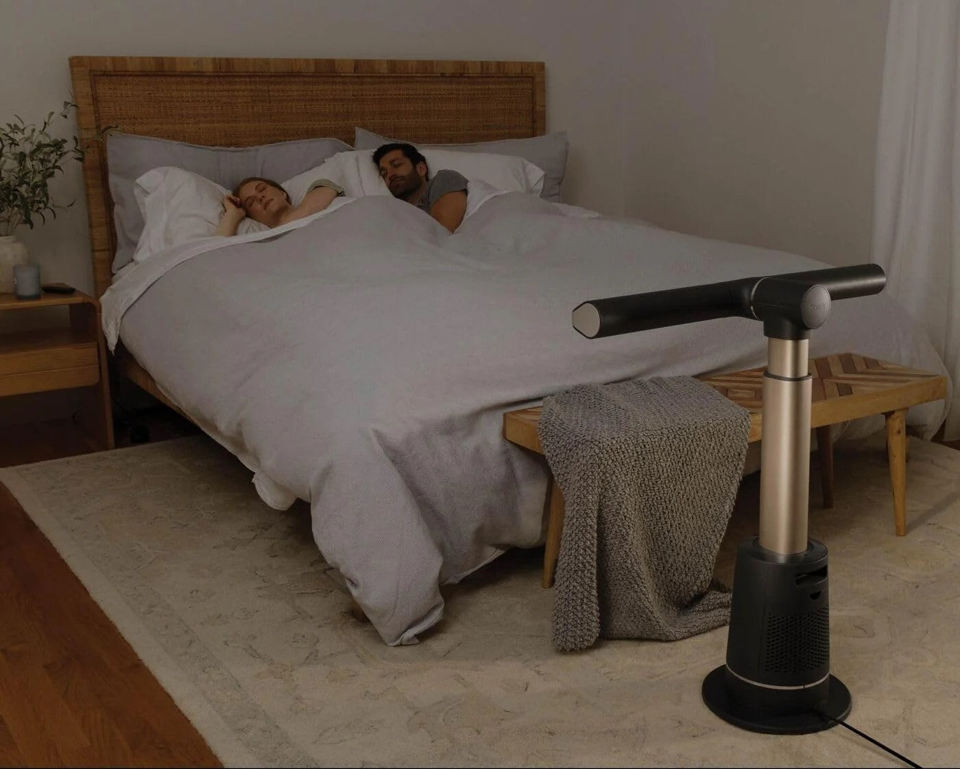 Ventilador de Columna sin Aspas Shark TurboBlade TF200SEU - Color Carbón